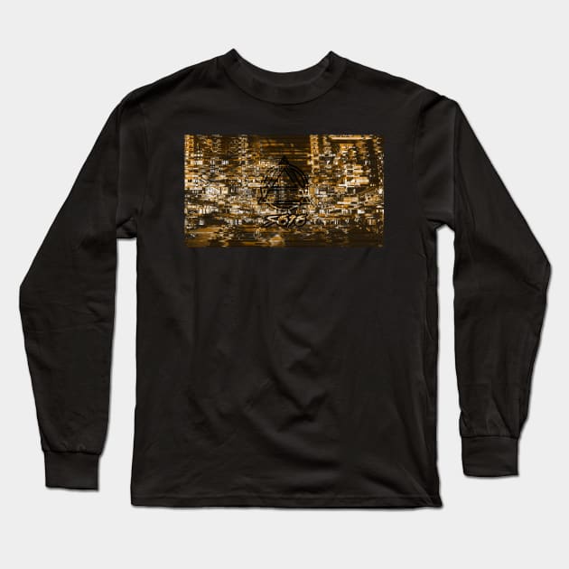 Glitch City Long Sleeve T-Shirt by Salty616